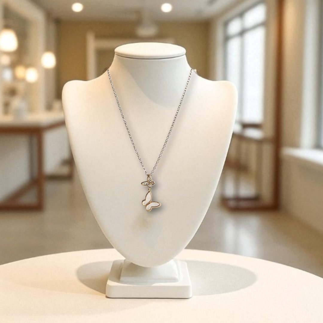 Silver necklace for women